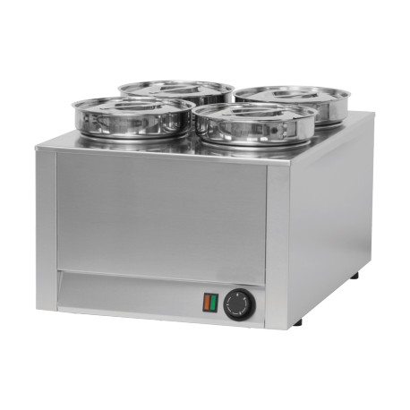 Bain-Marie à sauce, 4 cuves, Casselin