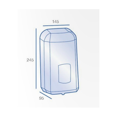 Distributeur de savon automatique infrarouge blanc - Autosoap 1L
