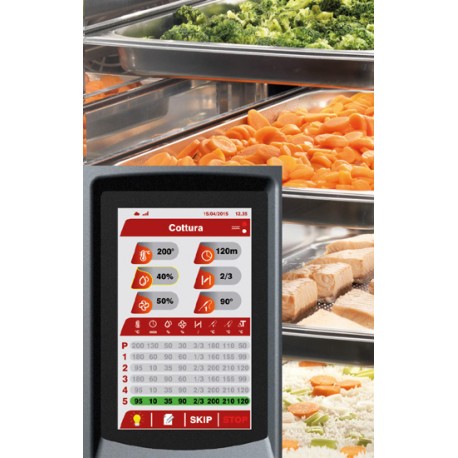 Four mixte multifonctions 7xGN1/1 "Touch Screen" 10,8kW - v5