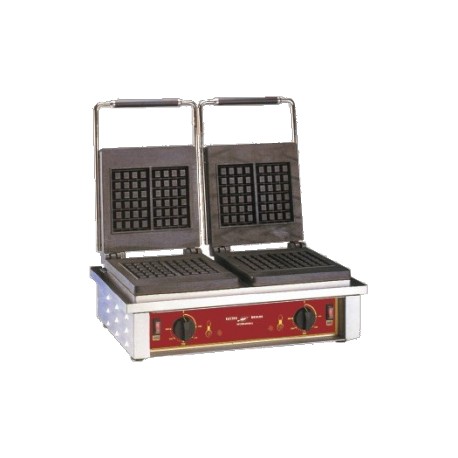 Gaufrier électrique double, Fer Bruxellois, Pro Inox