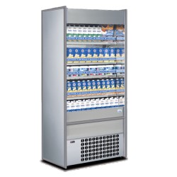 Vitrine murale SLIM Inox SLIM90X - L970XP580XH2005MM