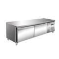 Soubassements réfrigérés inox pour cuisines professionnelles