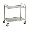 Chariot inox pour le service de vos salles de restauration | Chariot pro Inox