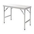 Tables inox pliantes - Matériel de cuisine en stock à prix choc !